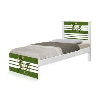 Cama Solteiro Adesivada Futebol Jogador - 5