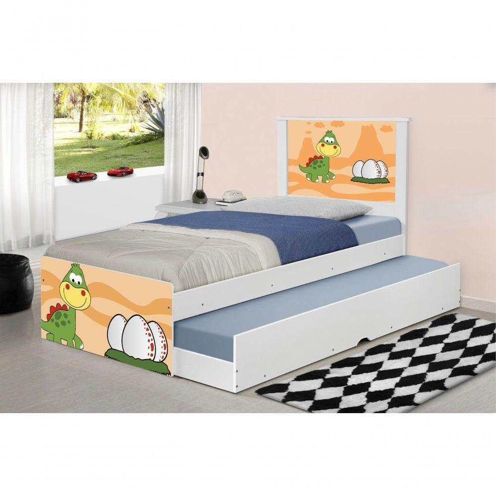 Bicama Juvenil Adesivada Dinossauro Baby - 1