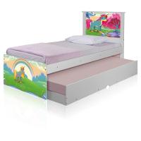 Bicama Juvenil Adesivada Unicórnio Feliz