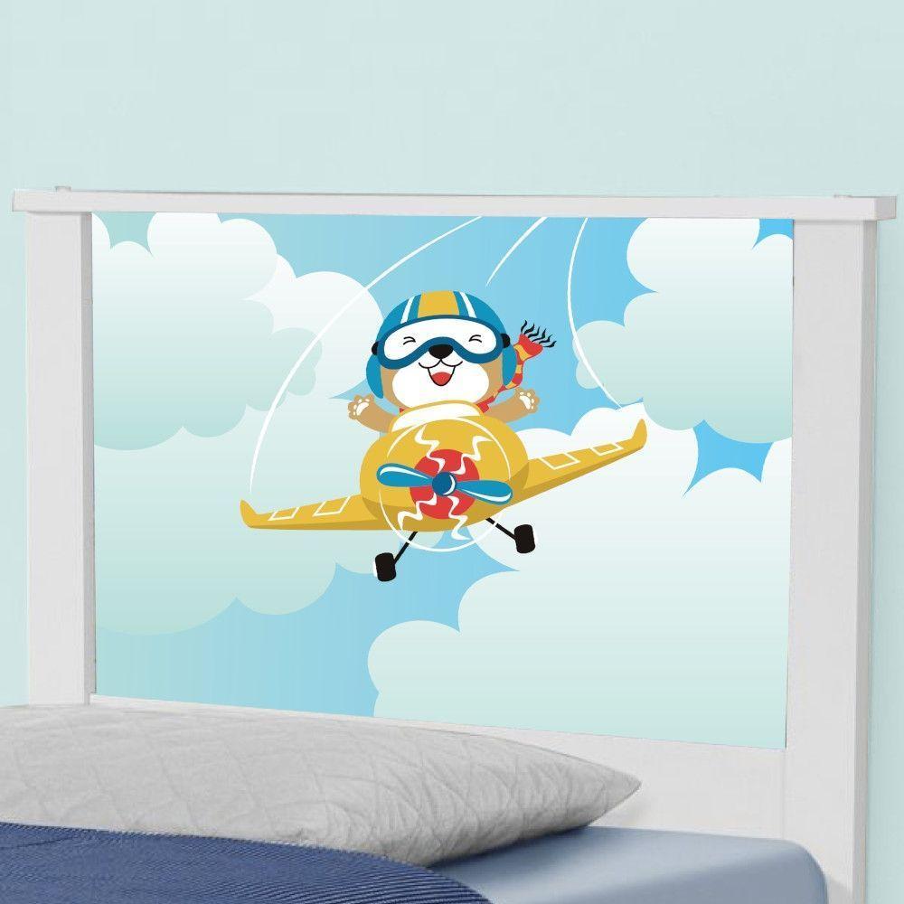 Bicama Juvenil Adesivada Ursinho Patrulheiro Com Colchões - 3