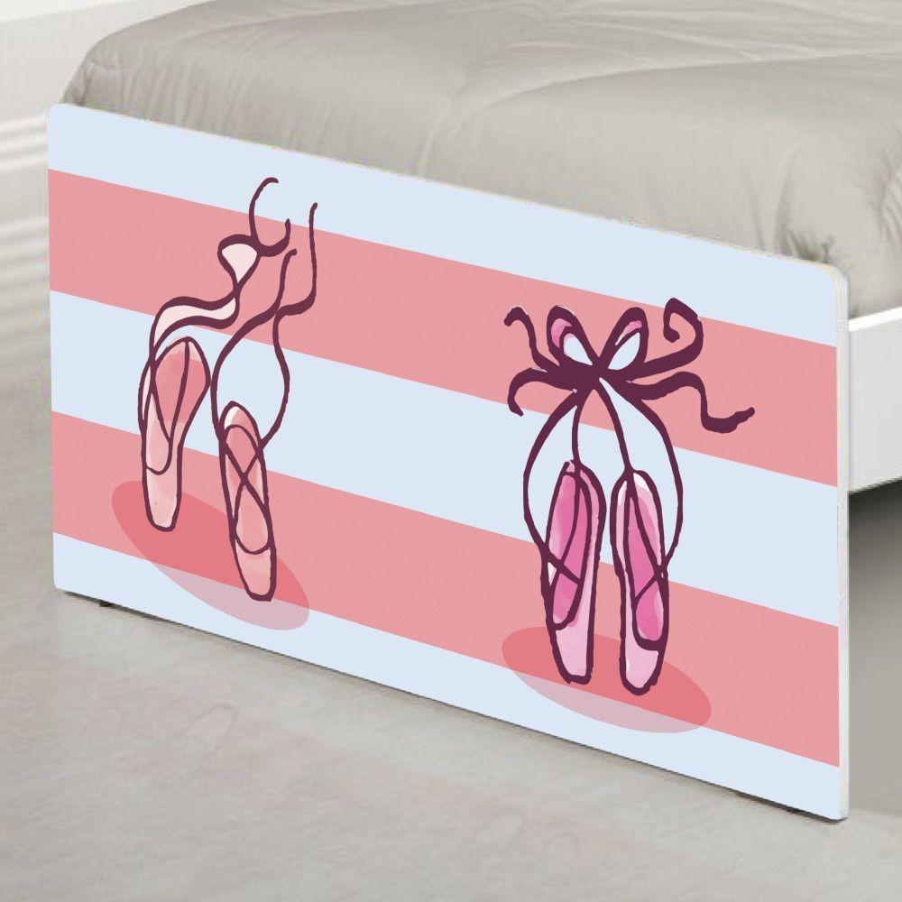 Cama Solteiro Adesivada Bailarinas - 2