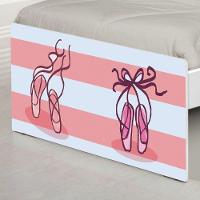 Cama Solteiro Adesivada Bailarinas - 2