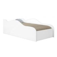 Cama Carro Turbo Solteiro Branco Com Colchão - 1