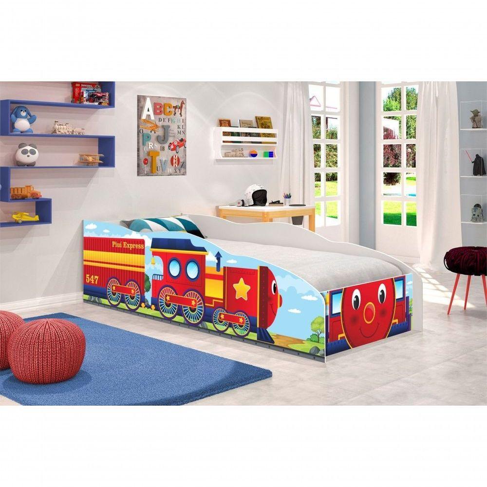 Cama Infantil Kids Speciale Carro Trenzinho Com Colchão - 2