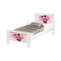 Mini Cama Infantil Minie Adesivada Com Colchão Branco - 2