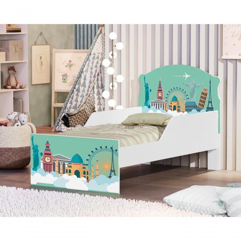 Mini Cama Viagem Pelo Mundo Com Colchão - 3