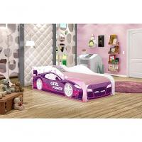 Cama Carro Rosa Kids Solteiro - 3