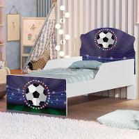 Mini Cama Futebol Bandeiras Com Colchão - 1