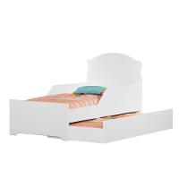 Mini Cama Infantil Com Auxiliar Branco Deluxe - 3
