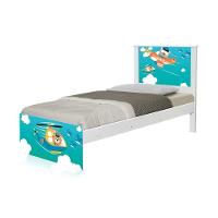 Cama Solteiro Adesivada Patrulha Animal - 5