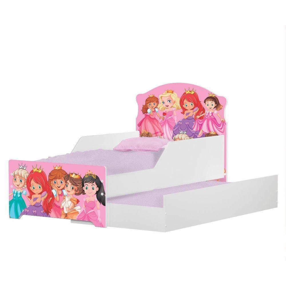 Mini Cama Infantil Com Auxiliar Pop Princess - 3