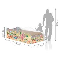 Cama Fun Fundo Do Mar Feliz Solteiro Com Colchão - 5