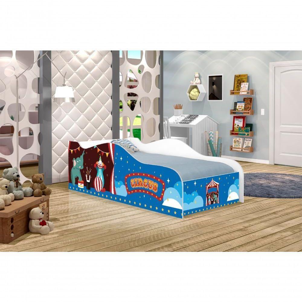 Cama Fun Circo Picadeiro Solteiro Com Colchão - 2