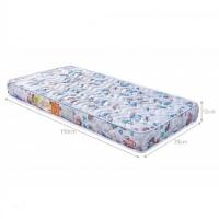 Colchão Mini Cama Com Espuma Selada D18 70x12x150 Ursinhos - 1