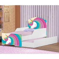 Mini Cama Infantil Com Auxiliar Pop Lindo Unicórnio - 2