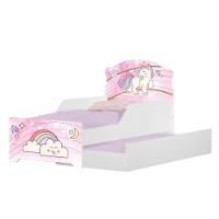 Mini Cama Infantil Com Auxiliar Pop Unicórnio - 5