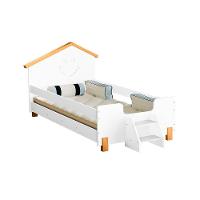 Cama Infantil C/ Colchão Alegra Branca E Amêndoa Branco - 4