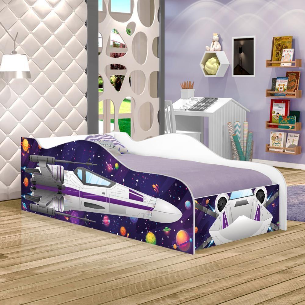 Cama Nave Star Force Kids Solteiro - 1