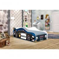 Cama Carro Polícia Kids Infantil Com Colchão - 2