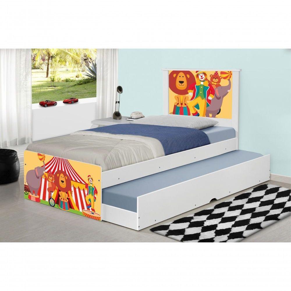 Bicama Palhaço Circo Com Colchões - 1