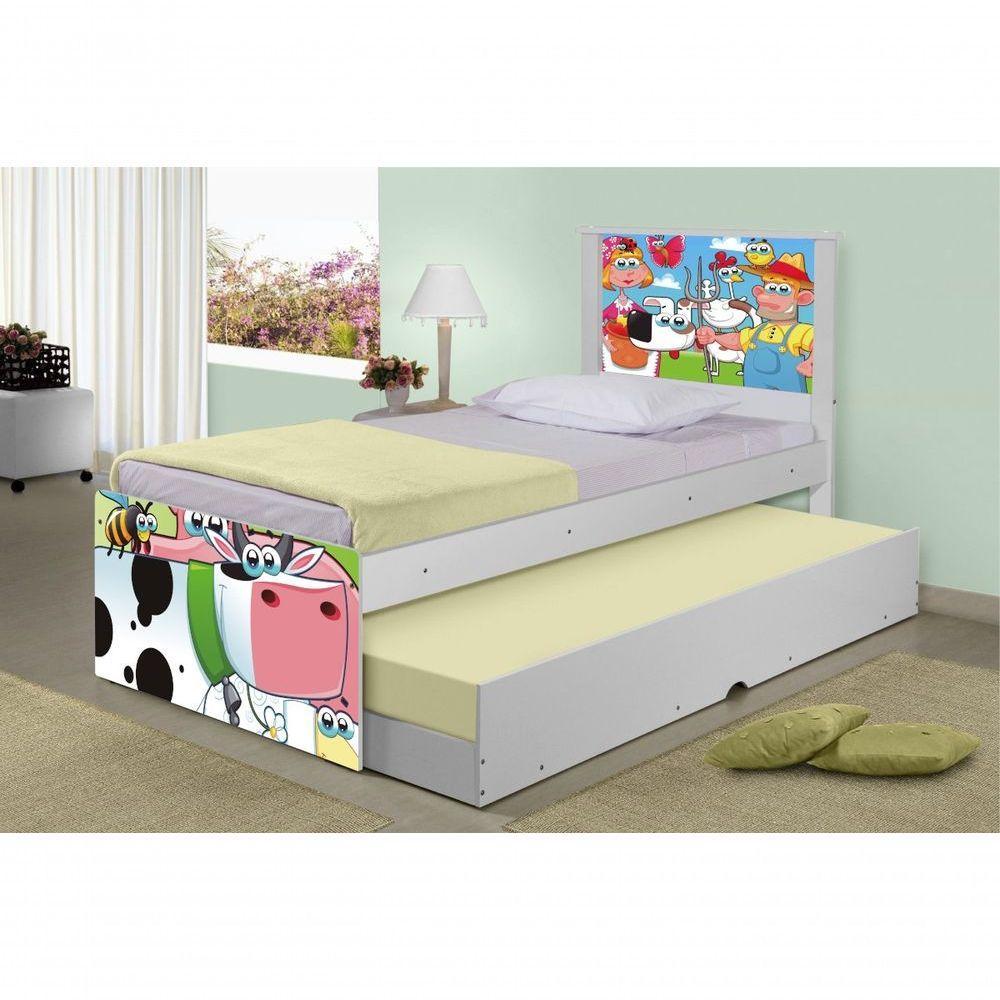 Bicama Fazendinha Feliz Com Colchões - 1