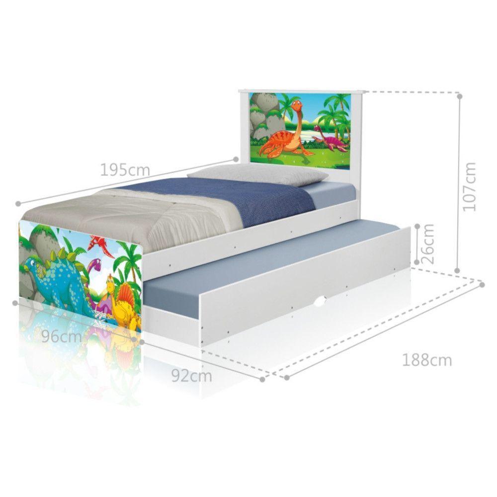 Bicama Dinossauros No Lago Com Colchões - 4