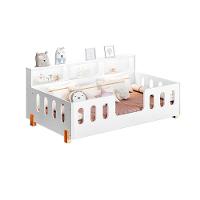 Cama Infantil Montessoriana Com Colchão Juvenil Led E Nicho Nina - Branca - Branco