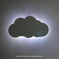 Cama Montessoriana Helo Com Nicho + Luminária Led - Branco - Cor: Branco