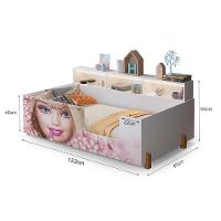 Cama Montessoriana Doçura Boneca Princesa Juvenil - Branca - Cor: Branco - 2