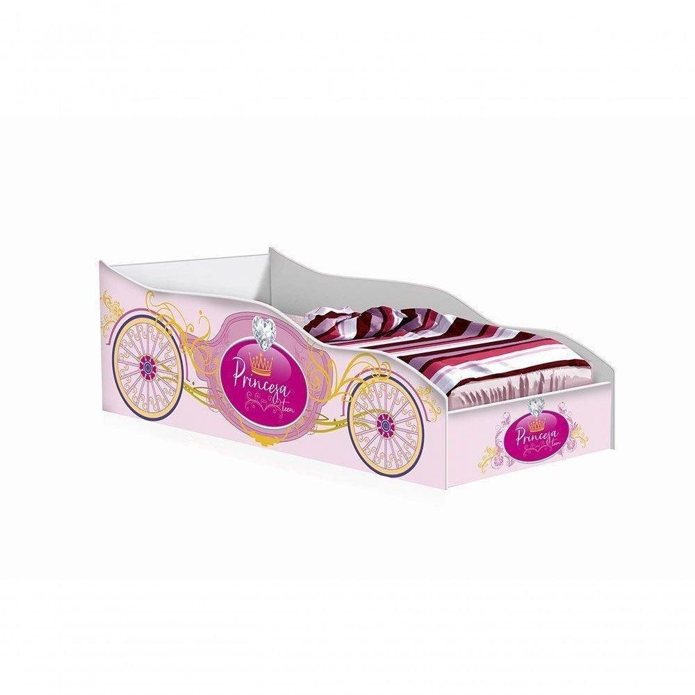 Cama Carro Princesa Com Colchão Gabrielli - 3