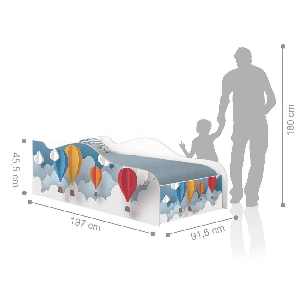Cama Fun Balão Solteiro Com Colchão - 7