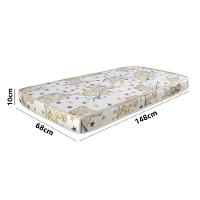 Cama Infantil Montessoriana Com Colchão E Escadinha Juvenil Ayla - Branca E Natural - Cor: Branco - 2