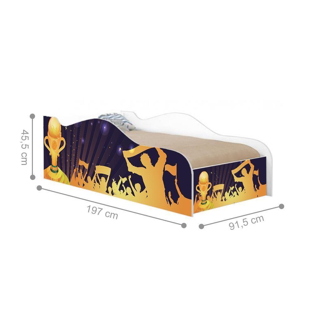 Cama Fun Campeonato De Futebol Solteiro - 2