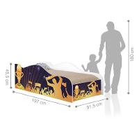 Cama Fun Campeonato De Futebol Solteiro Com Colchão