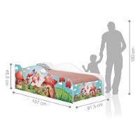 Cama Fun Fadinhas Meninas Solteiro Com Colchão