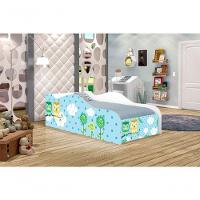 Cama Fun Corujinhas Solteiro Com Colchão - 5