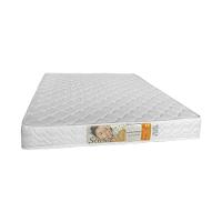 Cama Casal Design Montessoriana Helo Com Nicho E Colchão Branca - Divaloto Móveis - Cor: Branco