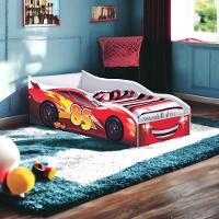Cama Racer Vermelho Com Colchão Gabrielli - 1