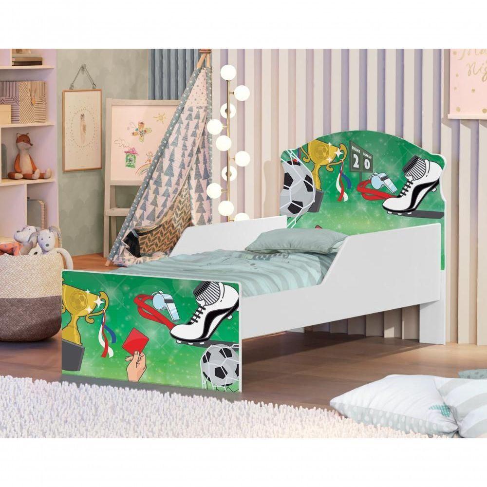 Mini Cama Partida De Futebol Com Colchão - 4