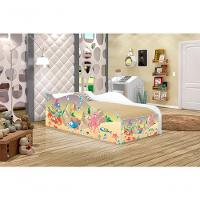 Mini Cama Fun Fundo Do Mar Feliz Infantil Com Colchão - 3