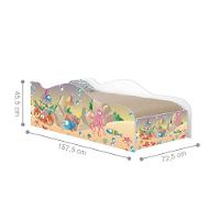 Mini Cama Fun Fundo Do Mar Feliz Infantil Com Colchão - 4