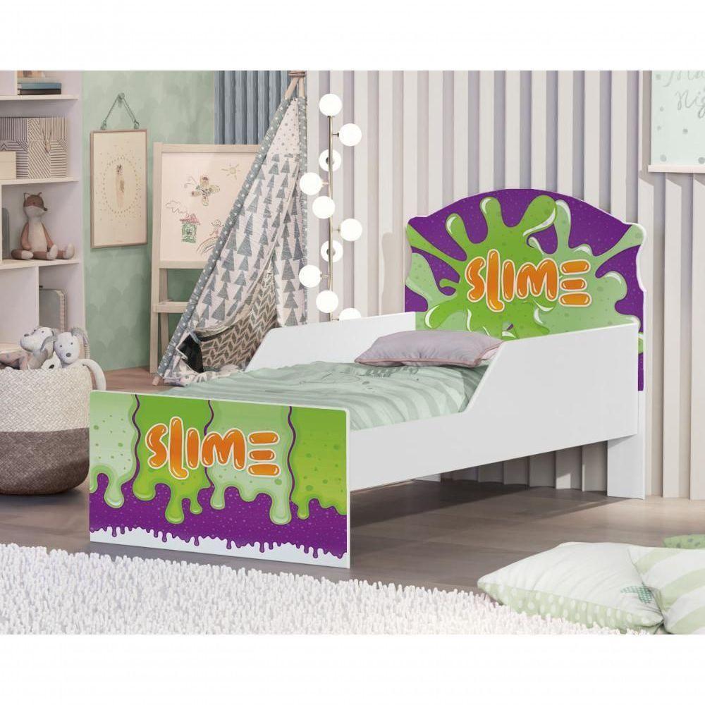 Mini Cama Slime Menino Com Colchão - 3