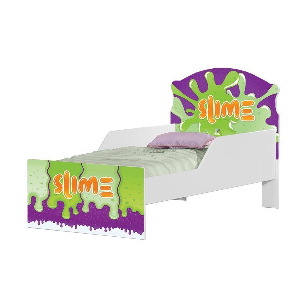Mini Cama Slime Menino Com Colchão - 4