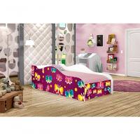 Cama Like Aquarela Dos Ursinhos Solteiro Com Colchão - 2