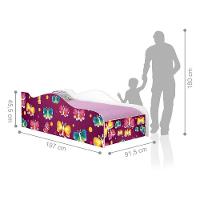 Cama Like Aquarela Dos Ursinhos Solteiro Com Colchão - 3