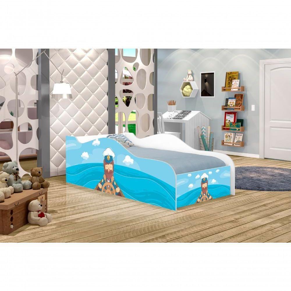 Cama Like Marinheiro Solteiro Com Colchão - 2