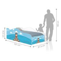 Cama Like Marinheiro Solteiro Com Colchão - 3