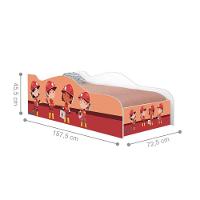 Mini Cama Like Astro No Espaço Infantil Com Colchão - 3