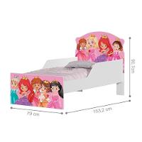 Mini Cama Princesas Com Colchão - 7