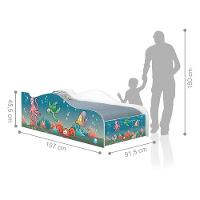 Cama Like Peixinhos No Mar Solteiro Com Colchão - 3